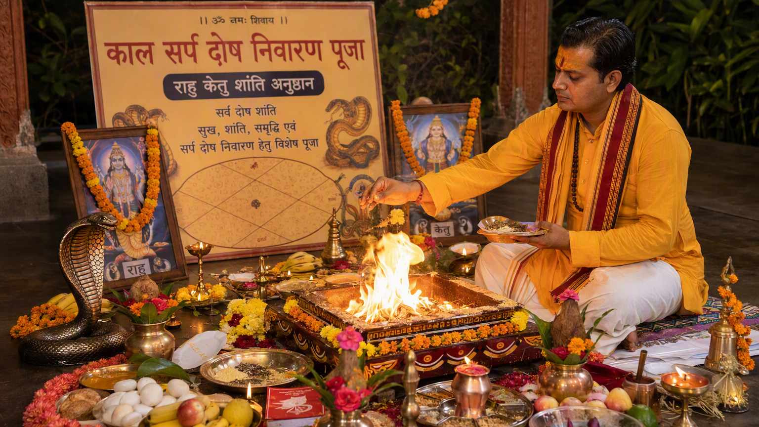 Kaal Sarp Dosh Puja in Bangalore